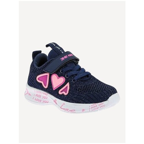 фото Полуботинки kenka, ж цвет синий, размер 29