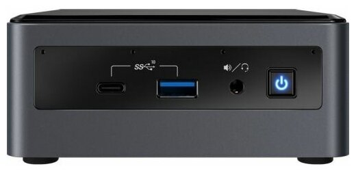 Intel NUC 10 (BXNUC10I7FNHN) Intel Core i7-10710U/VGA Intel UHD Graphics/без RAM/без HDD black