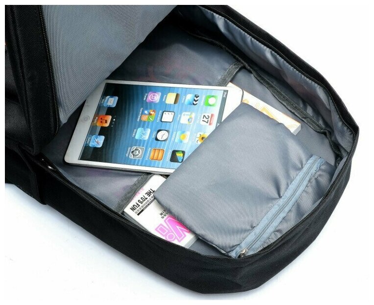 Рюкзак Лиза Симпсон (The Simpsons) черный №4 — фото 1