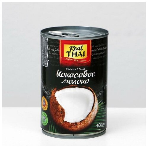 Кокосовое молоко REAL THAI, 85 %, 400 мл./В упаковке шт: 1