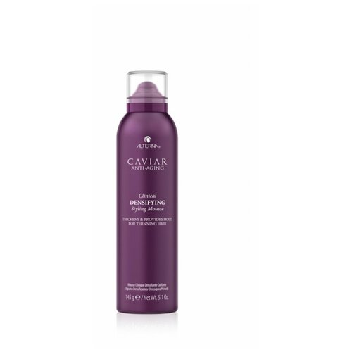 Alterna Caviar Anti-Aging Clinical Densifying Styling Mousse (Мусс-Детокс для Уплотнения и Стимулирования Роста Волос с Экстрактом Красного Клевера), 145 мл