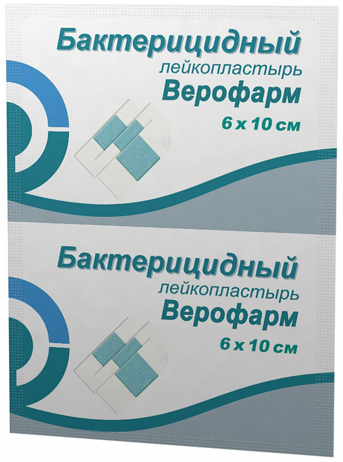 Лейкопластырь бактерицидный верофарм, полоска 6х10 см, тканевая основа, 20024106 В комплекте: 100шт.