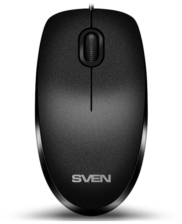 Набор клавиатура+мышь SVEN KB-S320C черный (104 кл., 1000DPI, 2+1кл.)