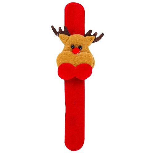 фото Браслет новогодний олень, 1 шт. веселая затея