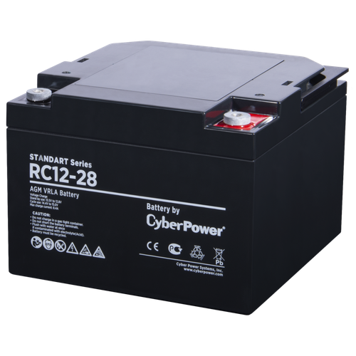 Battery CyberPower Standart series RC 12-28 / 12V 28 Ah battery cyberpower standart series rc 12 65 12v 65 ah