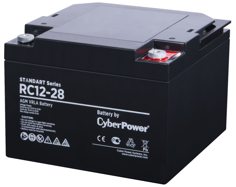 Battery CyberPower Standart series RC 12-28 / 12V 28 Ah