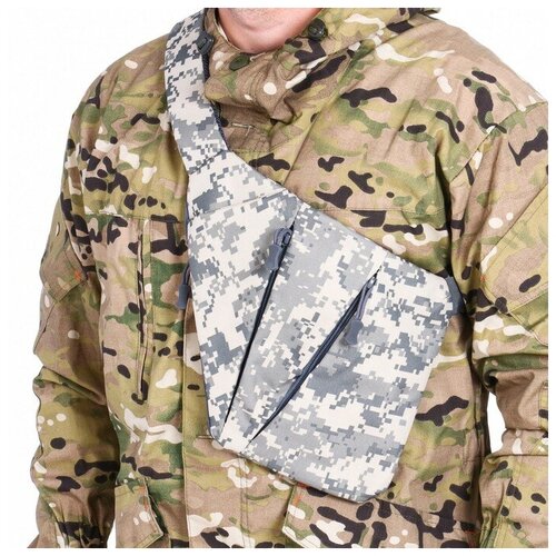 фото Сумка на плечо, камуфляж, 23 х 30 см