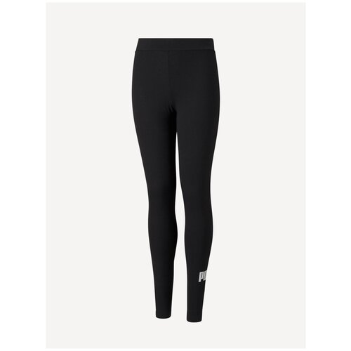 Леггинсы, PUMA ESS Logo Leggings, Женские, размер 140 ; Light Gray Heather