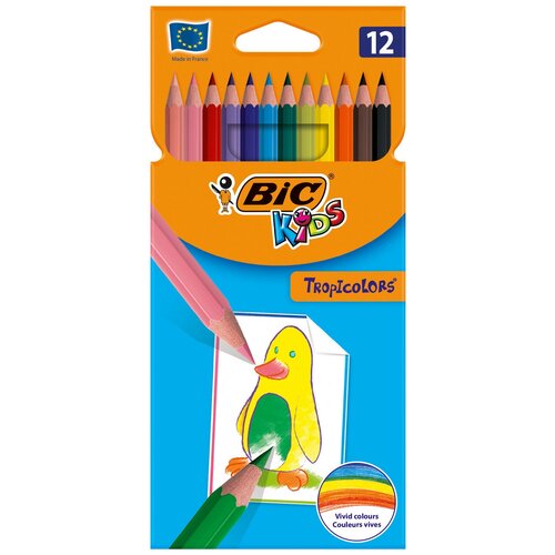 Цветные карандаши BIC KIDS, 12цв