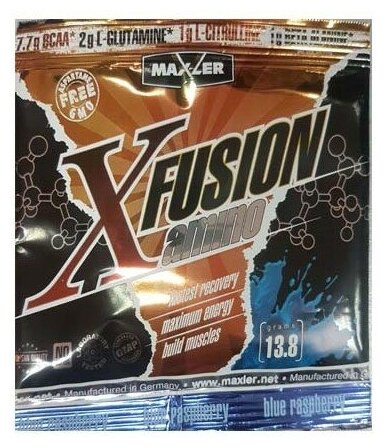 Maxler Amino X-Fusion 14гр (10шт) голубика