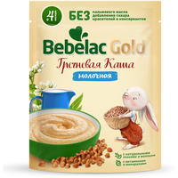 Каша Bebelac Gold молочная гречневая, с 4 месяцев, 200 г