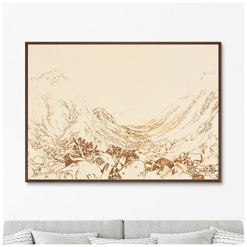 Репродукция картины на холсте Ben Arthur Scotland 1884г Размер картины 75х105см 2199900₽