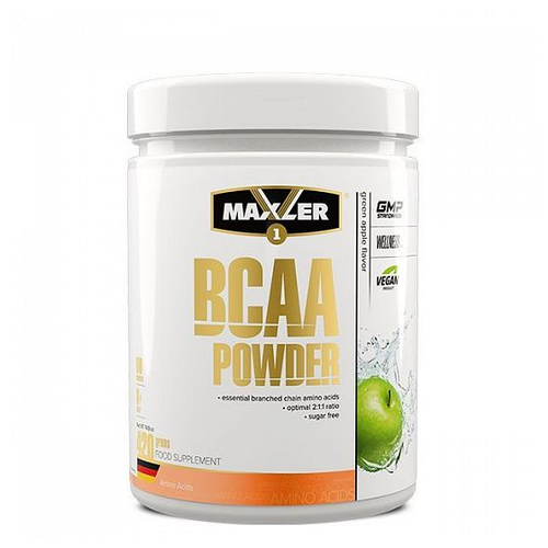 bcaa powder 2 1 1 1000 g яблоко зеленое BCAA Powder, 420 г, Green Apple / Зеленое Яблоко