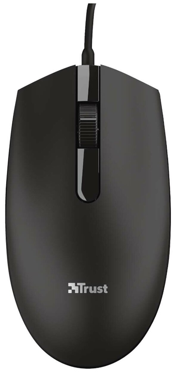Мышь Trust Basi черная