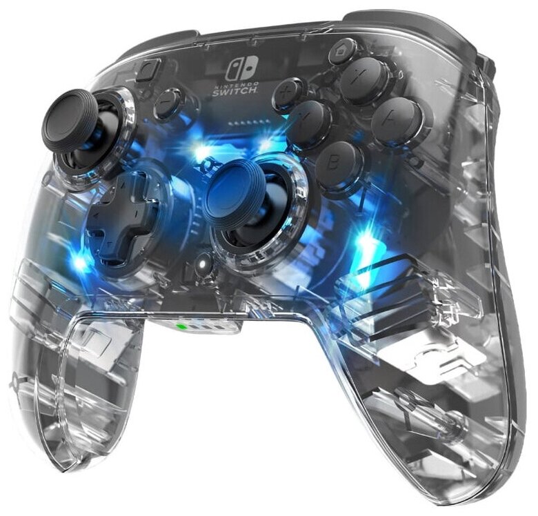 Беспроводной контроллер PDP Afterglow Wireless Deluxe Controller прозрачный for Nintendo Switch Nintendo Switch