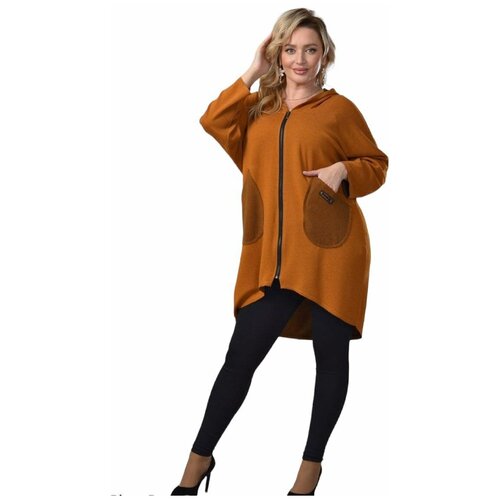 Кардиган Райский Лотос 0059. Горчичный 58р