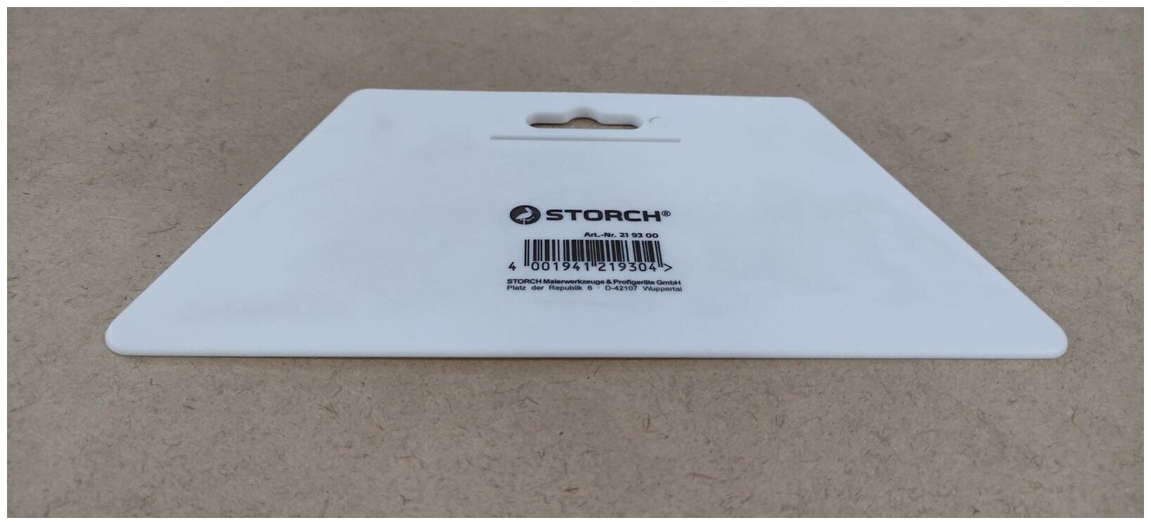 Шпатель прижимной STORCH Profi 230 мм для обоев пластиковый