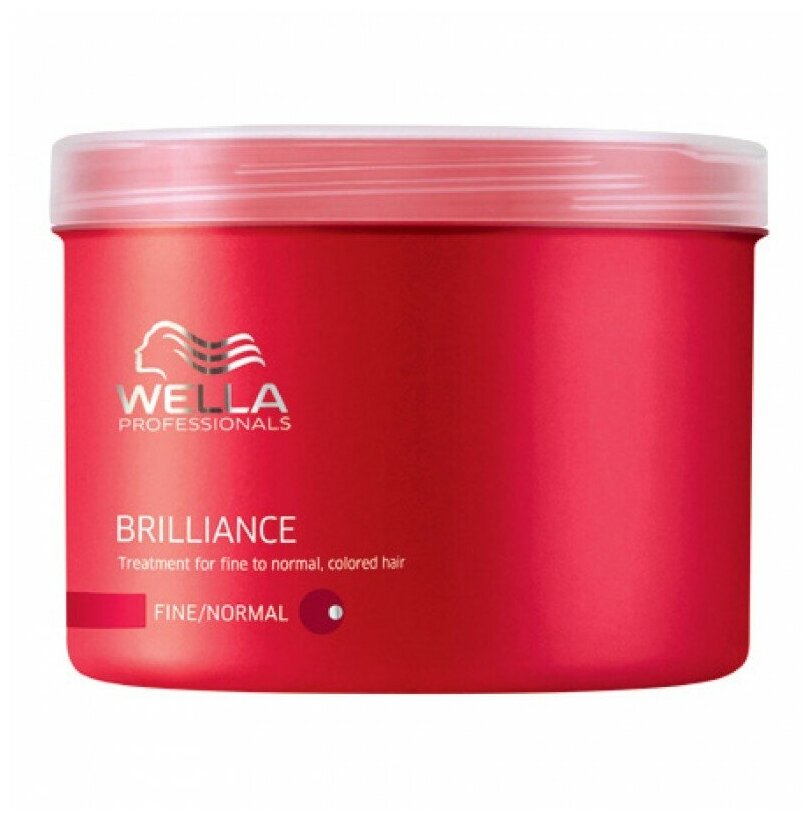 Wella Professionals INVIGO COLOR BRILLIANCE Маска-уход для защиты цвета тонких и нормальных волос, 500 мл, банка - фотография № 12