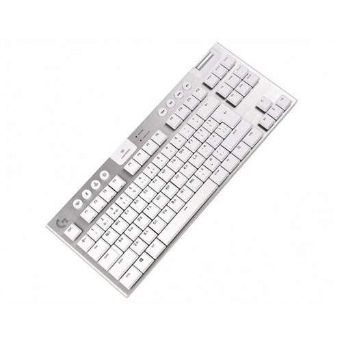 Игровая клавиатура Logitech Keyboard G915 TKL WHITE (920-010117) игровая клавиатура logitech g915 lightspeed bluetooth