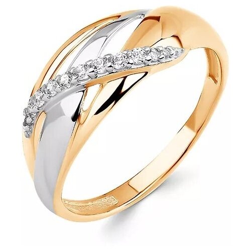 Кольцо из золота 585-й пробы, вес 1,86г, размер 21,5