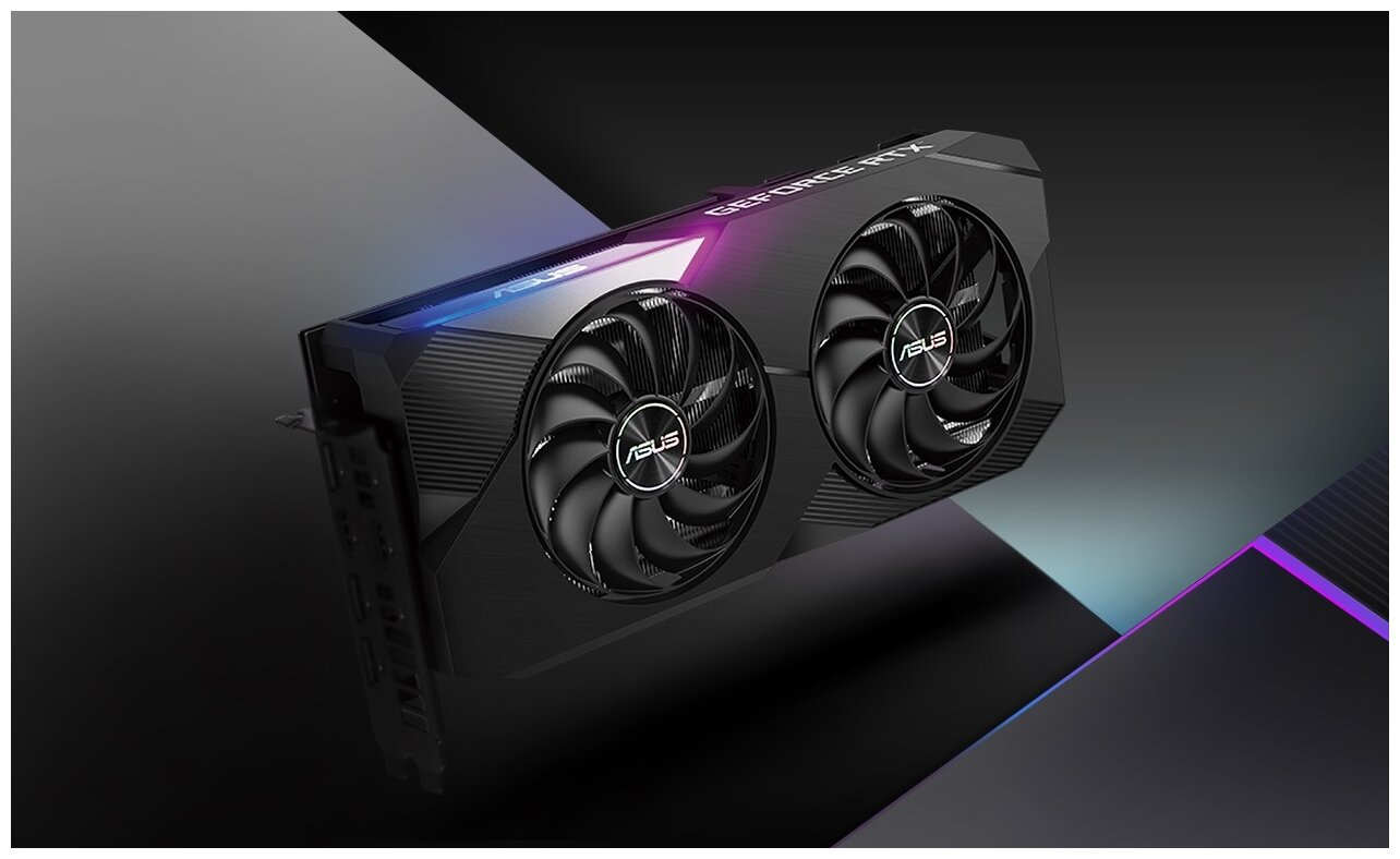 Видеокарта ASUS GeForce RTX 3070 DUAL 8GB, DUAL-RTX3070-8G, Retail