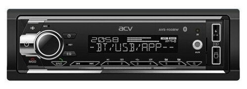 Автомагнитола ACV AVS-930BW 1DIN 4x50Вт ПДУ (37970)