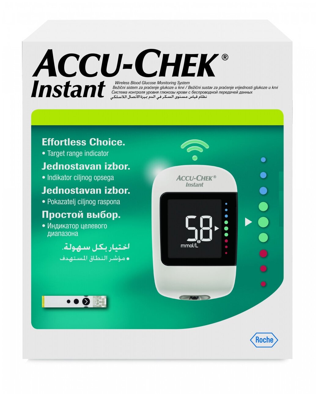 Глюкометр Accucheck Instant, набор