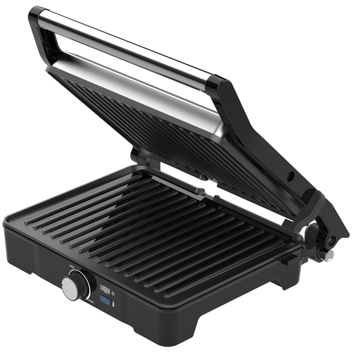 Гриль Aeno Electric Grill Eg2: 2000W, Temperature regulation, Max opening angle -180, Plate size 29 .