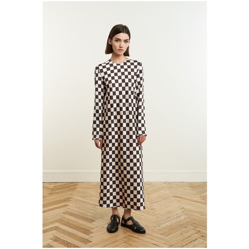 фото Приталенное платье с длинным рукавом 1811 eighteen one one