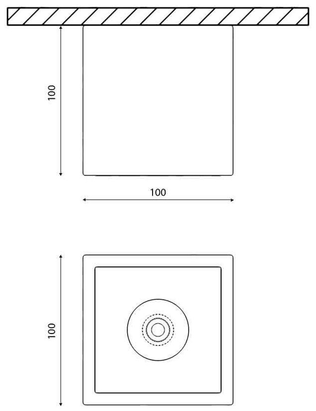 Потолочный светодиодный светильник DesignLed DL-SPL SPL-CB-18-WH-WW 002328 - фотография № 4