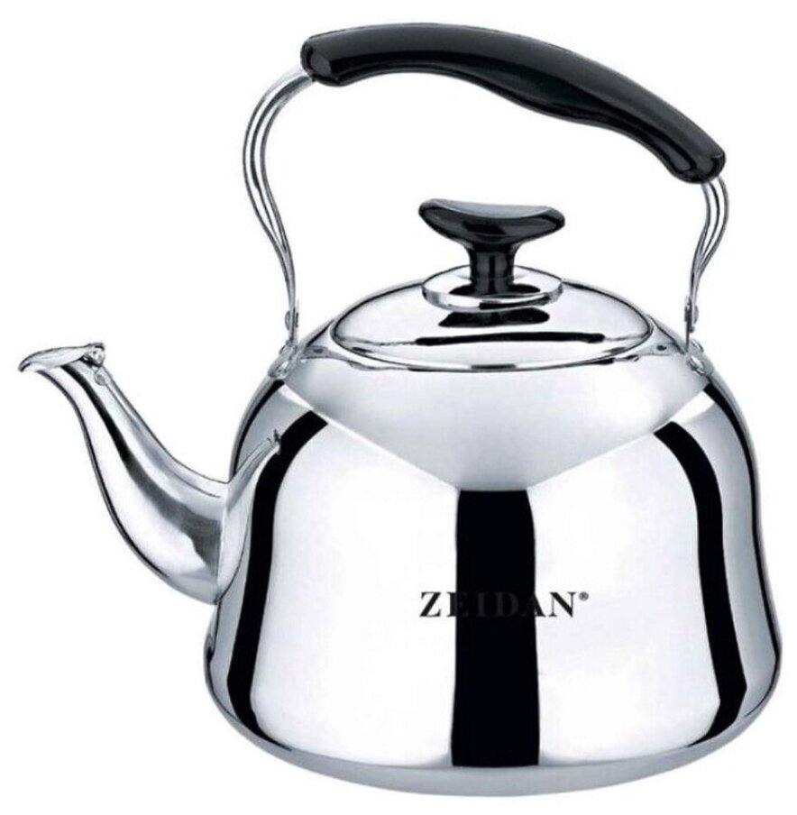 Чайник для плиты Zeidan Z-4152 со свистком / 4.3 л / нержавеющая сталь