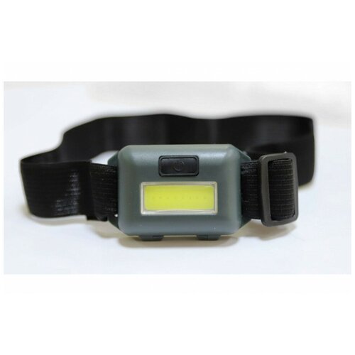 фото Налобный фонарь ultraflash led5356 черный 0,95вт cob led, 3 режима 3хaaa, пластик 14641