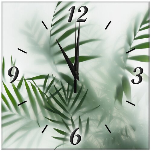 Часы настенные из стекла. Стеклянные часы с рисунком 