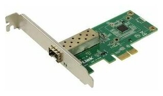 D-Link DGE-560SX 10 D1A Сетевой PCI Express адаптер с 1 портом 1000Base-X SFP низкопрофильное крепление в комплекте, 10 адаптеров в упаковке