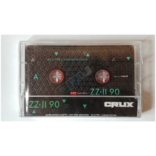 Аудиокассета запечатанная Crux ZZ-II 90 (Type II Chrome position)