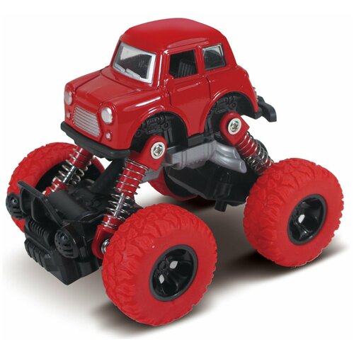 Машинка die-cast, инерционный механизм, рессоры, красная, 1:46 Funky toys FT61073