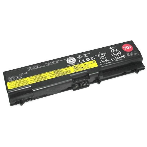 Аккумуляторная батарея для ноутбука Lenovo ThinkPad T430 (45N1005 70+) 48Wh черная аккумуляторная батарея для ноутбука lenovo thinkpad t430 45n1005 48wh черная