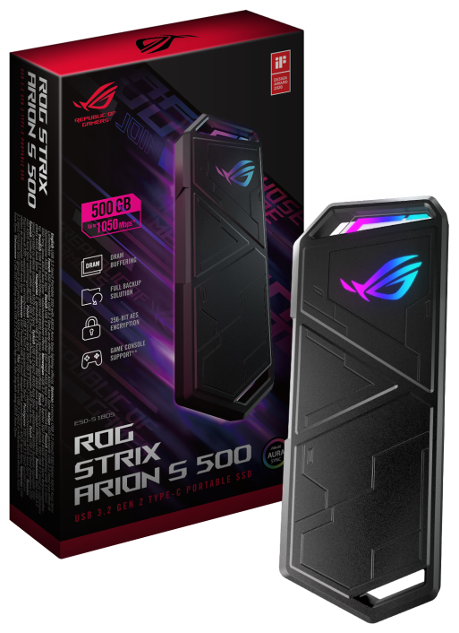 Внешний SSD ASUS ROG Strix Arion S500