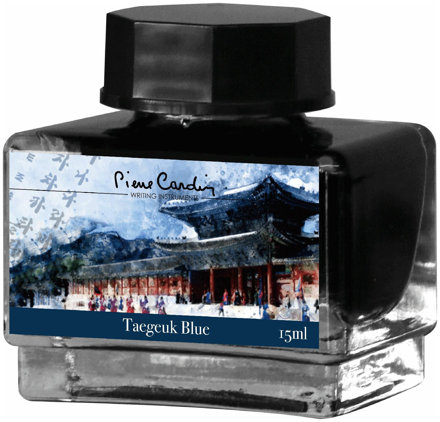 Флакон чернил Pierre Cardin 15мл, серия CITY FANTASY цвет Taegeuk Blue (Синий Баланс), PC332-M16