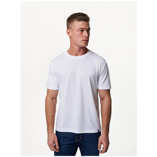 Футболка FUSER из органического хлопка White