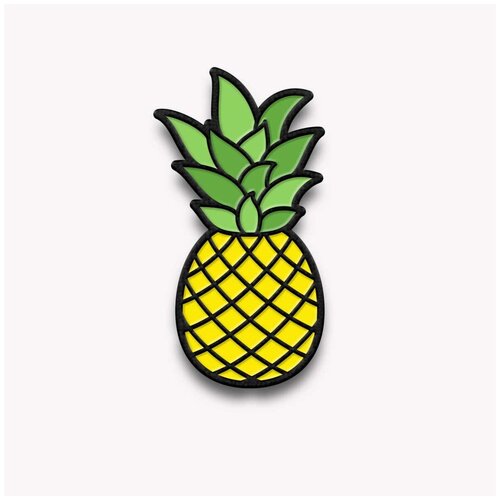 Значок WAF-WAF, эмаль, желтый