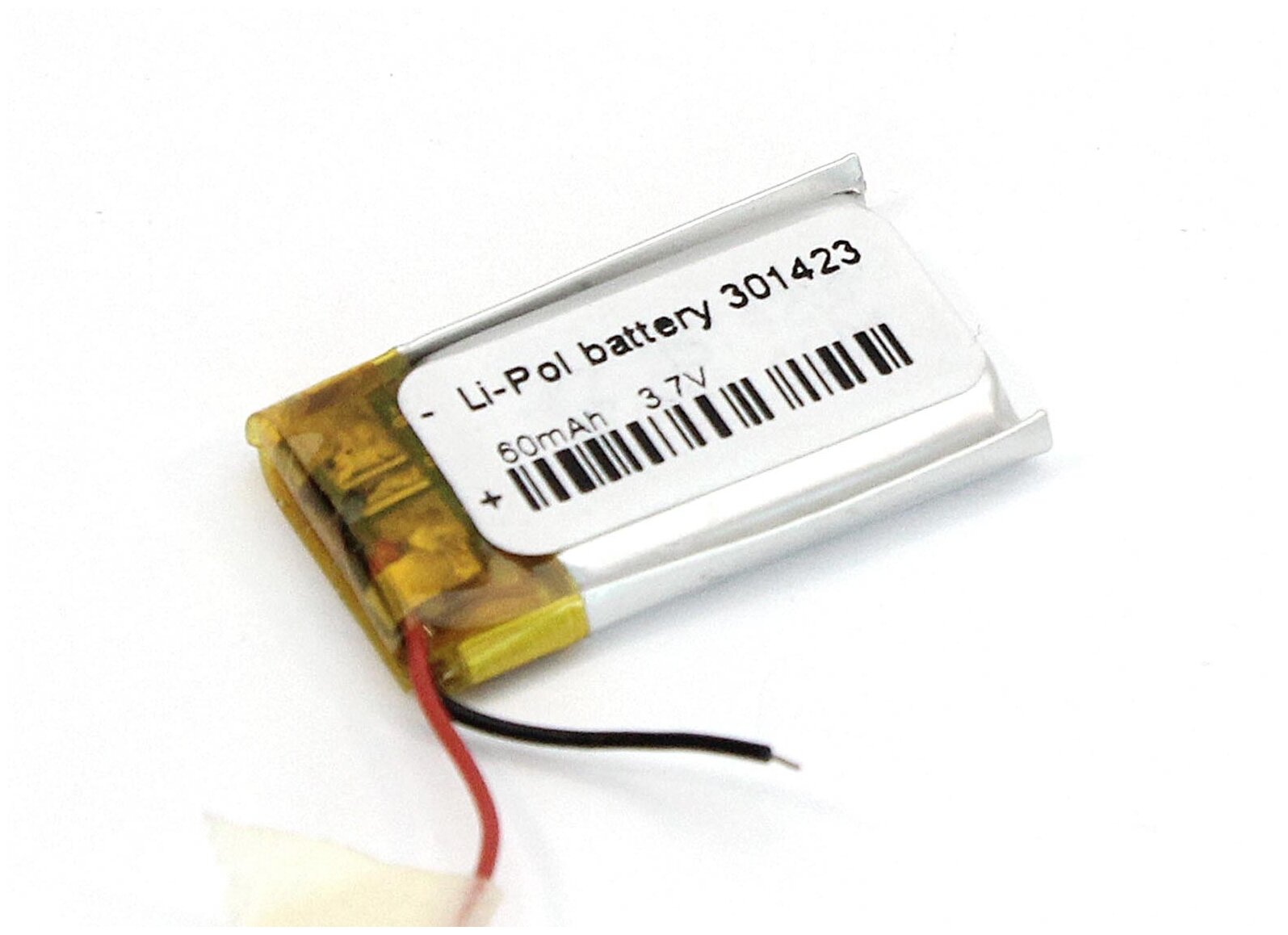 Аккумулятор Li-Pol (батарея) 3*14*23мм 2pin 3.7V/60mAh