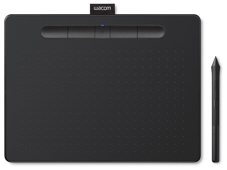 Графический планшет WACOM Intuos S Bluetooth CTL-4100WL черный