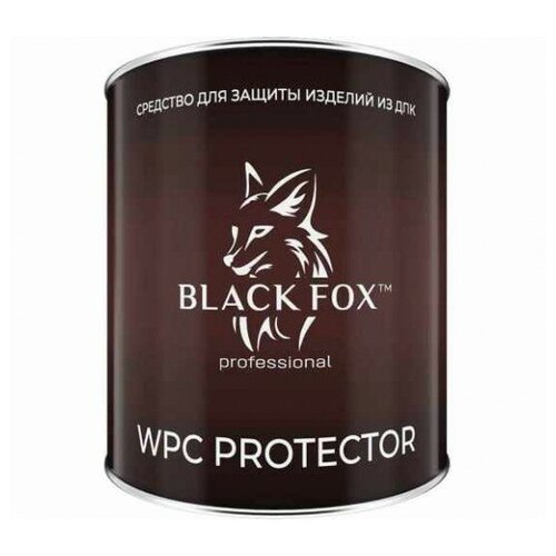 Масло для террасной доски ДПК Black Fox WPC Protector 2,5 л коричневое BF25B