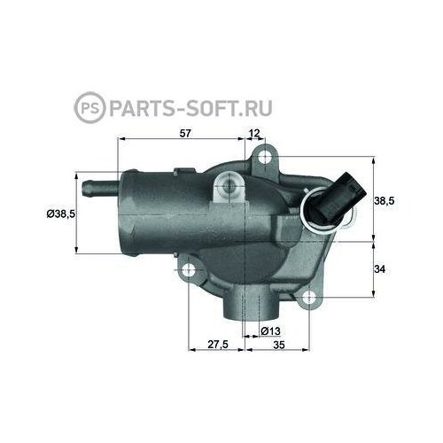 MAHLE TI2792 Термостат mahle ti4789 ti 47 89