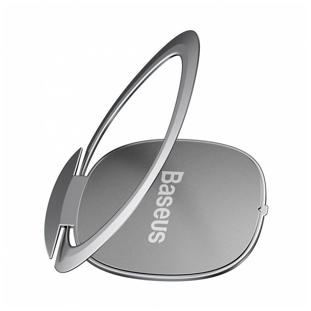 Невидимый держатель для телефона SUYB-0S Baseus Invisible phone ring holder Silver Серебро