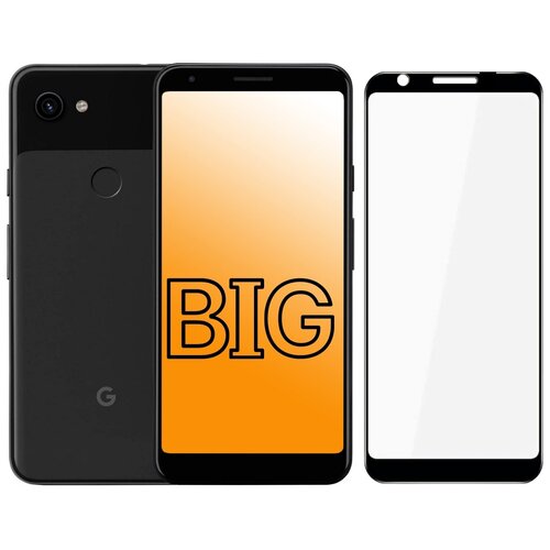 Защитное стекло для Google Pixel 3A XL / Стекло на Гугл Пиксель 3а икс ель (в комплекте 2 стекла)