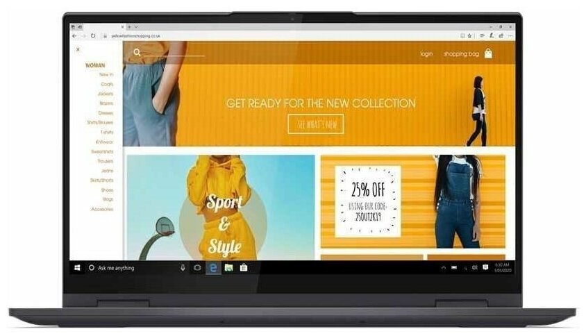 Ноутбук Lenovo Yoga 7 15ITL5 156 FHD IPSCore i5-1135G78GB512GB SSDIris Xe GraphicsWin 11 Home 64-bitNoODDсерый 82BJ0099RU