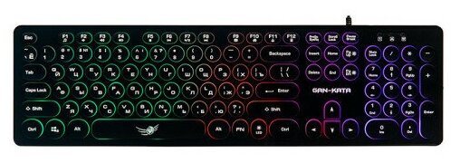 Клавиатура Dialog Kgk-16u black USB игровая с подсветкой