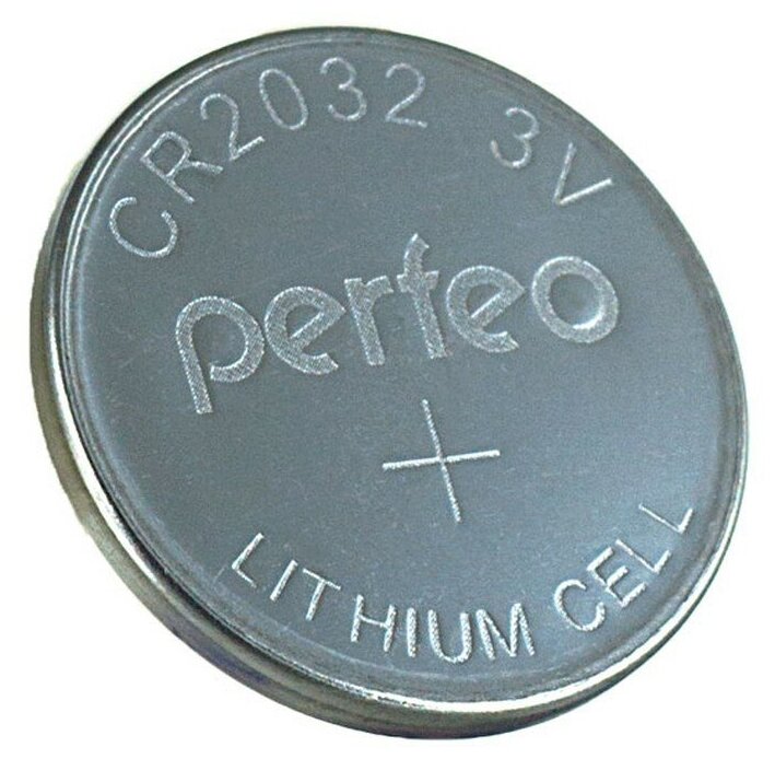 Батарейка Perfeo CR2032/5BL Lithium Cell (5 штук)